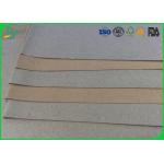 Recycled Pulp Brown Test Liner Board 787mm 889mm For Making Gift Bags for sale