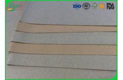 China Recycled Pulp Brown Test Liner Board 787mm 889mm For Making Gift Bags supplier
