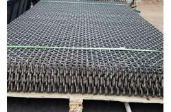 China High Tensile Steel Self Cleaning Screen Mesh For Stone Crusher Mining Industry supplier