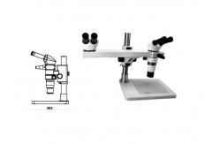 China 75mm Working Distance Binocular Stereoscopic Zoom Microscope supplier