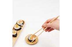China Natural Insect-Resistant Sanitary Round Bamboo Chopsticks with Polishing for Household and Restaurant Use supplier