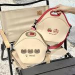 Cartoon Stroller Pattern Medium Shoulder Mommy Maternity Bag Waterproof Mother Bag