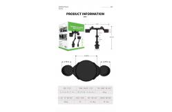 China Adjustable Detachable Car Phone Holder With Expander 360 Degrees Rotation supplier