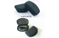 China 18.8cm 1680D Nylon Zip Up Glasses Case Skeletal EVA Zipper Sunglasses Box supplier