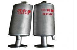 China SS304 Exhaust Specialised Pipe And Fittings , Dn50 Boiler Noise Silencer supplier