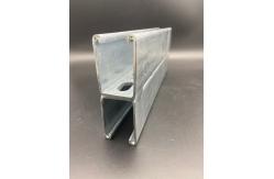 China 41x62 41x124 Custom Size Galvanized Steel Perforated Double Strut Channel supplier
