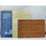 3.0mm Thickness Interior ACP Sheet Brushed Finish HDPE Coated For Ceiling Panels for sale