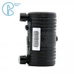 Black SDR11 PE100 HDPE Electrofusion Fittings for sale