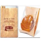 Food Grade Customized Kraft Paper Bags Clear Window For Bread