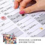 Customized Personalized Calendar Printing Glossy Paper Type Retangle Shape for sale