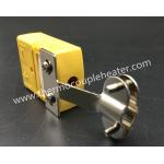2 Pin RTD Circuit Standard Thermocouple Connector With Steel Wire Clamp for sale