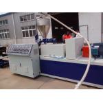 PP / PE Single Wall Corrugated Pipe Extruder With Single Screw Extruder for sale