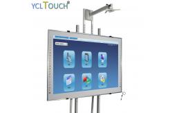 China 96 Inch Large Interactive Electronic Whiteboard 10000Lux finger touch supplier
