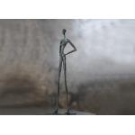 Contemporary Female Mannequin Bronze Statue For Outdoor Public Decorative for sale