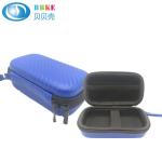 Customized Protective Travel EVA Watch Case Eva Earphone Case Box With Carbon Fiber PU for sale