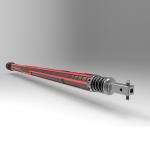 Robust Interlocking Kelly Bar Hydraulic Piling Rig Spares For Hard Rock Formations for sale
