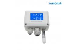 China Air Duct Mounted Temperature Humidity Transmitter Digital Output supplier
