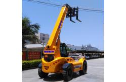 China 4ton Telescopic Forklift Handler Two Wheel Modes Easy To Purchzase supplier
