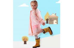 China 100 Meters/Roll Kids Transparent Raincoat Fabric supplier