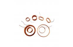 China Shaped Hollow Copper Inductor Coil Insulated Copper Winding Wire supplier