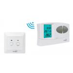 EL Back Light Weekly Programmable RF Room Thermostat For Underfloor Heating for sale