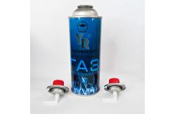 China Durable Aerosol Can Valve Tinplate Mounting Cup With Actuator And Red Cap supplier