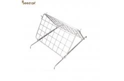 China Stainless Steel Beehive Frame Shelf Uncapping Honey Tank Beekeeping Equipments Honey Comb Shelf supplier