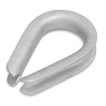 0.5 Inch 13mm Low Carbon Mild Steel Cable Thimble for sale