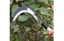 China Rice Long Handle Steel Harvesting Sickle Farming Sickle Tool Quenching 9.6 Inch supplier