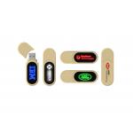 LED Light Wooden USB Flash Drive Fast Speed When Usb Reading At Computer Will Shiny for sale