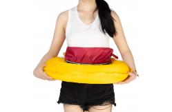 China 110N Manual Waist Bag Inflatable Life Belt PFD For Swimming , Boating , Sailing supplier