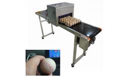 China Electric Egg Stamping Machine 600 DPI High Resolution With 1 - 4 Printing Lines supplier