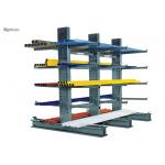 Workshop Cantilever Warehouse Racks , Cantilever Lumber Storage Racks Galvanized