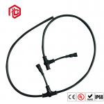 IP67 Electrical 3 Way T Type Wiring Connector 2Pin 3Pin 4Pin for sale