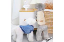 China Comfortable Clothes Warm Fleece Dog Outfit Winter Apparel For Pet Dog supplier