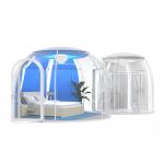 Rain Resistance Plastic Dome Tent Diameter 3.5m 2.5m Hotel Bubble Tents for sale