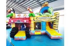 China TUV Animal Zoo Jumping Bouncy Castle Inflatable Combo Bounce House supplier