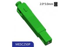 China 50N Tensile FTTH 3.0mm SC APC Embedded Fiber Quick Connector supplier