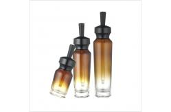 China 15ml 30ml 50ml Glass Luxury Dropper Bottle With Cap Essential Oil Bottle Dropper supplier
