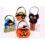 Tearproof Halloween Treat Bags , Diy Halloween Candy Bags Safe Material for sale