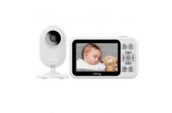 China 3.5 720P Baby Monitor Cry Warning Temperature Test Alarm Setting Babyphone supplier