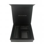 Paperboard Black Matt Luxury Honey Packaging Gift Set Personalized Size Cream Jar Magnetic Rigid Cardboard Box for sale