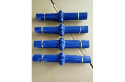 China 50cm Length Nylon Coated 2mm Dia Wire Calendar Hanger Hooks supplier