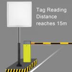 15m RS232/485 WG26/34 RELAY Integrated Uhf Rfid Reader Gates / Boom Barriers for sale