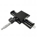 Differential Head Large Lead Manual Stage Long Stroke Two Axis Slide for sale