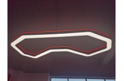 China Customied Design Pendant Led Linear Light For Special Size supplier