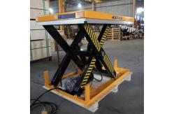 China Heavy Duty Stationary Scissor Lift Platform Hydraulic Lift Table supplier