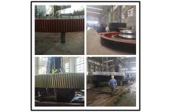 China Mill Girth Gear Cast Iron Custom Large Diameter Ring Gear Rotary supplier