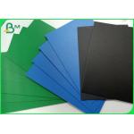1.2mm 1.4mm Black / Blue / Green Lacquered Soild Paperboard For Storage Box for sale