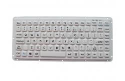 China IP67 Washable Medical Silicone Industrial Keyboard With Membrane Key Switch supplier